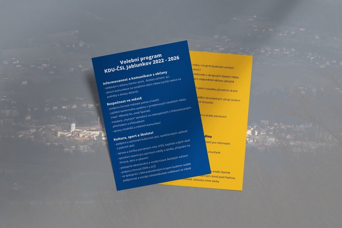 Program komunálních voleb 2022