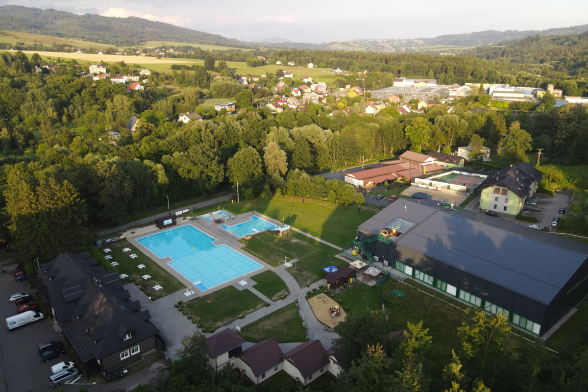 Areal koupaliště Ameryka